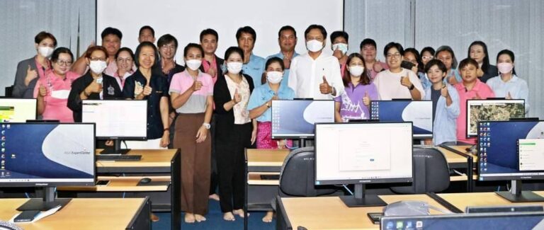 โครงการอบรมเชิงปฏิบัติการ “เทคนิคการนำเสนอข้อมูลด้วย Dashboard”