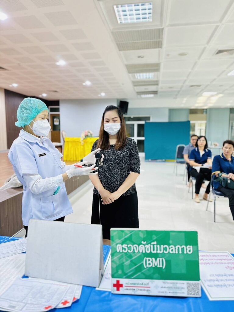 ทีมแพทย์ พยาบาลและเจ้าหน้าที่จากโรงพยาบาลทหารผ่านศึก มาให้บริการตรวจสุขภาพประจำปี แก่คณาจารย์ และบุคลากร มหาวิทยาลัยราชภัฏราชนครินทร์