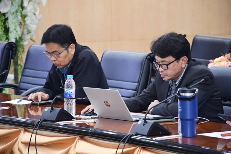 การประชุมคณะกรรมการบริหารมหาวิทยาลัยราชภัฏราชนครินทร์ ครั้งที่ 7/2568